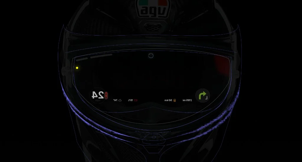 Gia visor sketch — HUD concept exploration